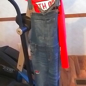 Girls justice overalls
